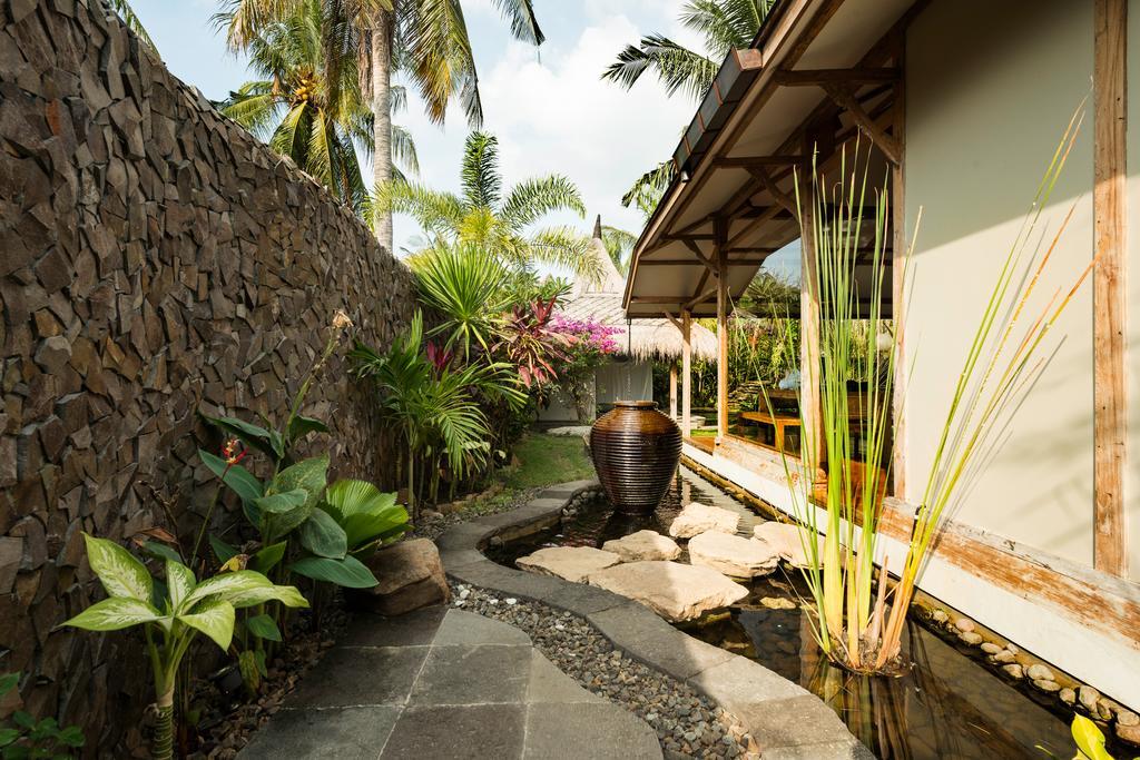 Villa Bhuvana With Private Swimming Pool Gili Trawangan Zimmer foto
